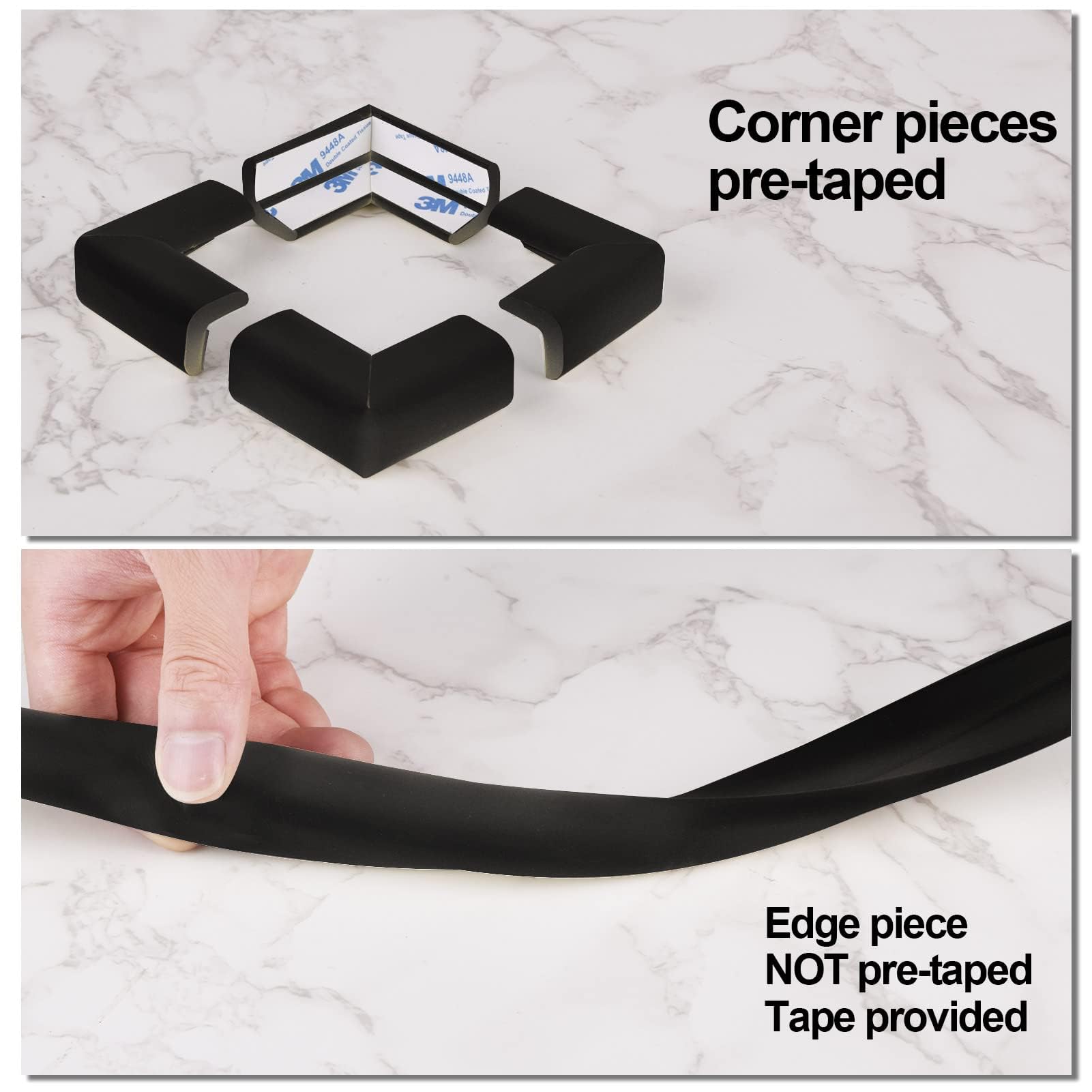 Gloval Baby edge corner protector 3M tape enables quick, secure installation