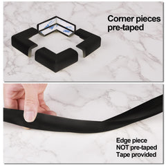 Gloval Baby edge corner protector 3M tape enables quick, secure installation