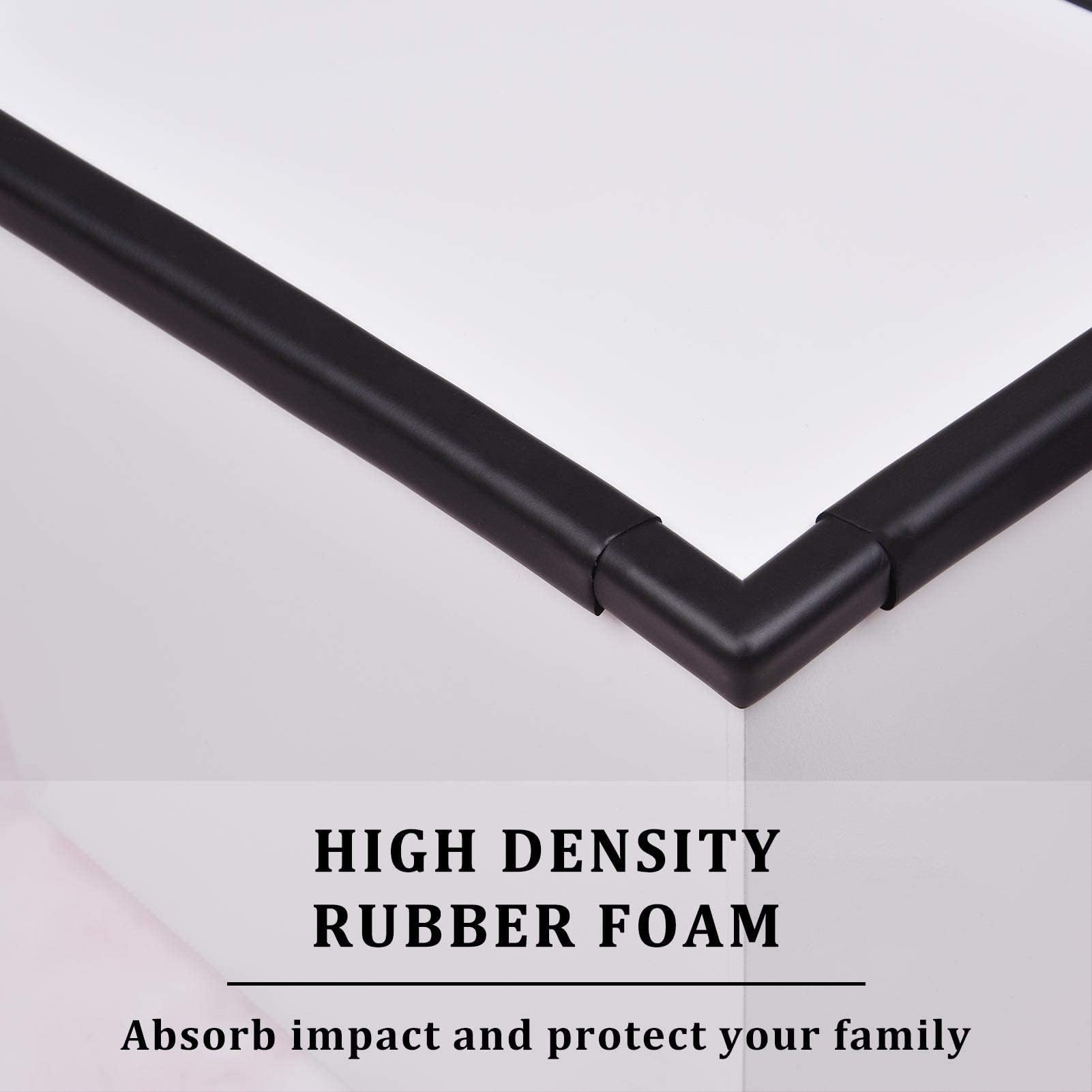 Gloval Baby edge corner protector close-up foam shows high-density cushioning