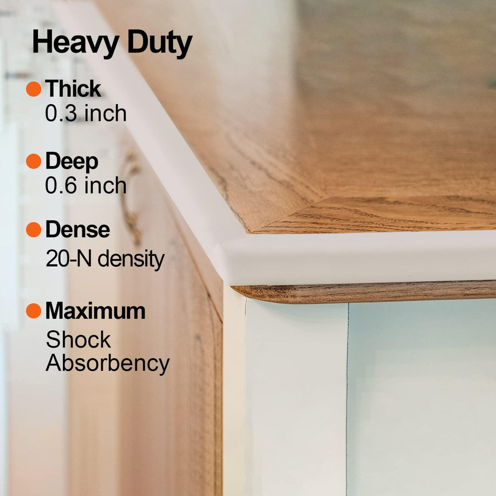 Gloval Baby edge protector with 20ft coverage for long furniture edges.
