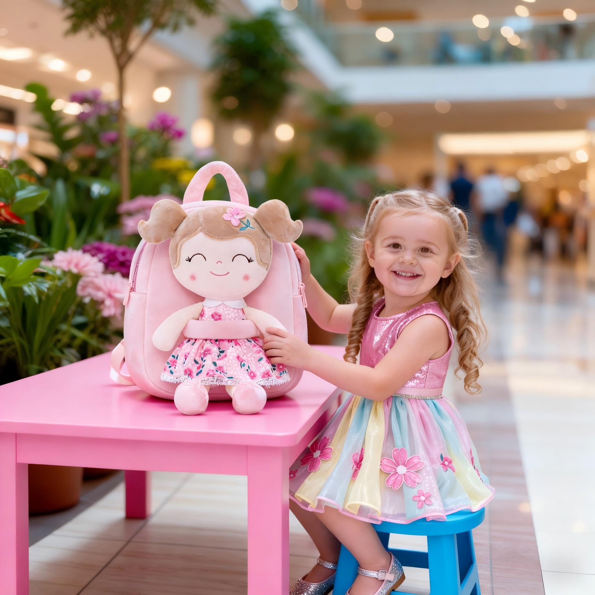 Gloveleya backpack ready for outings shows versatile toddler bag.