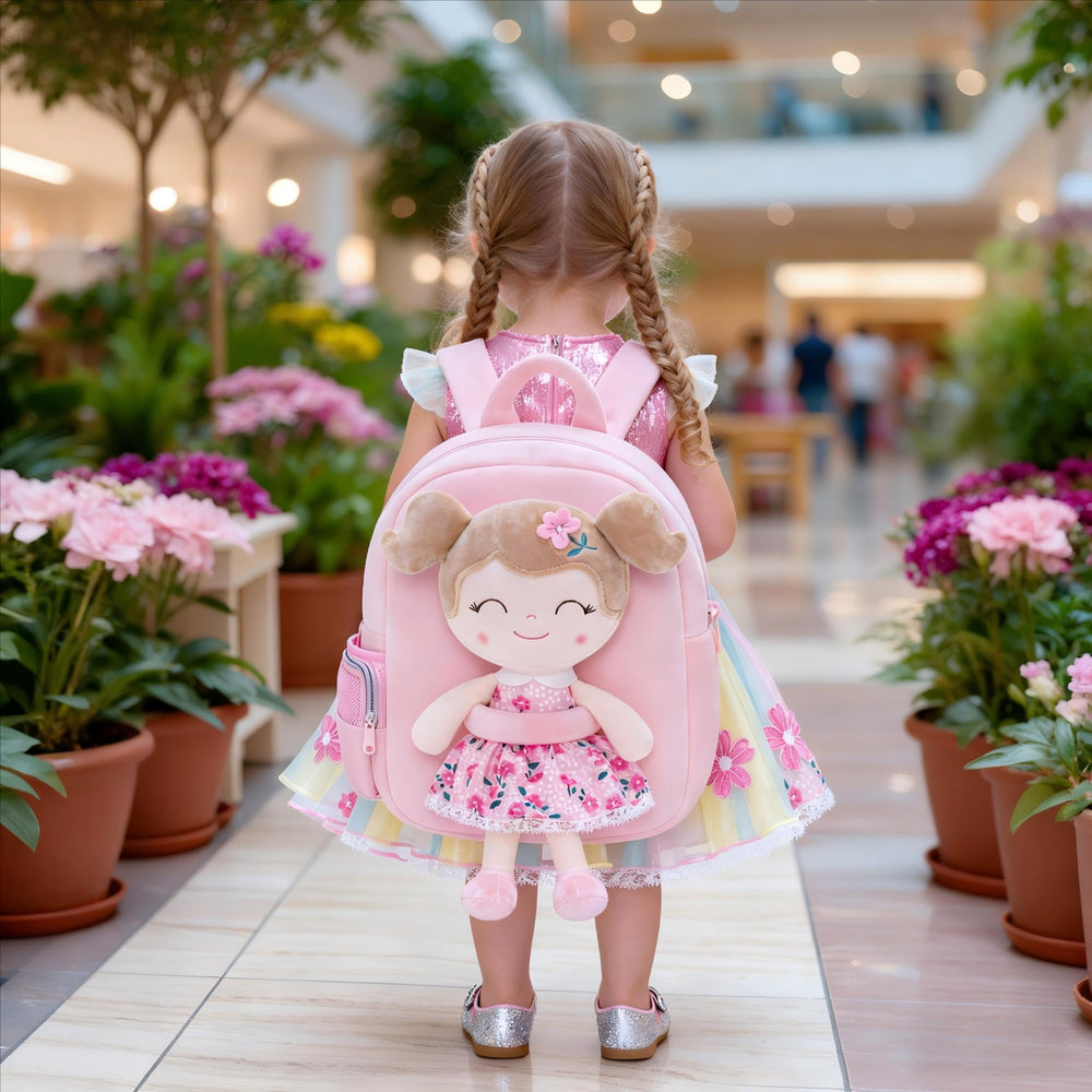 Gloveleya backpack size dimensions reveal 8.5 x 6.5 x 2.5 inches capacity.