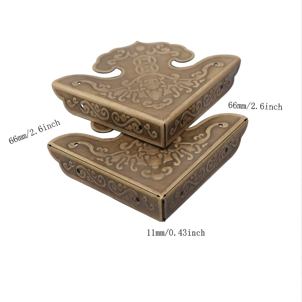 glrovazas box corner protector detailed view shows vintage charm and durability