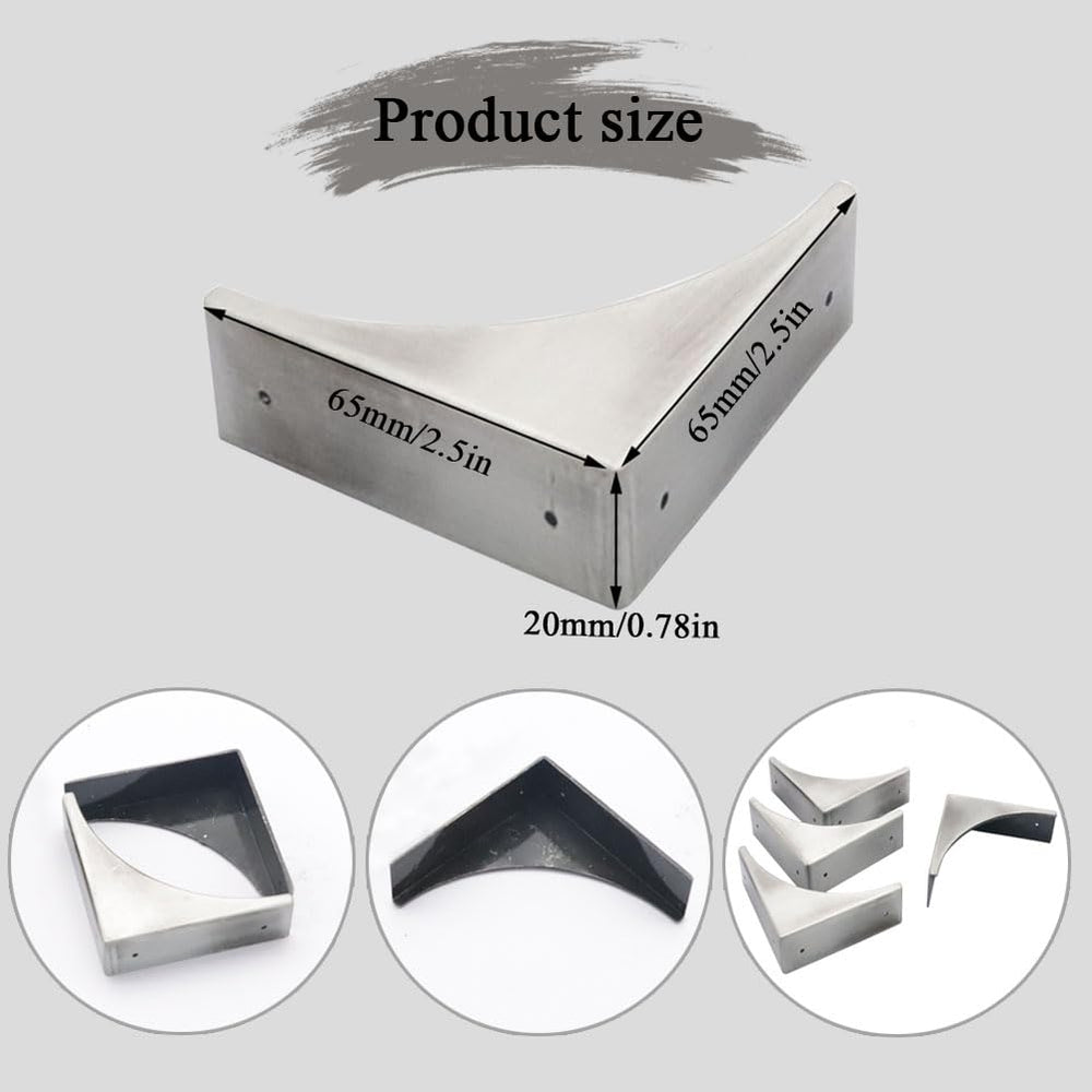 glrovazas metal box corner protector side view demonstrates edge safety during use
