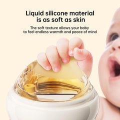 Glusmami medium-flow nipple image highlights versatile feeding pace for growing babies.