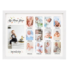 GMFrames Baby First Years frame highlights a 12x16 photo for milestone memories.