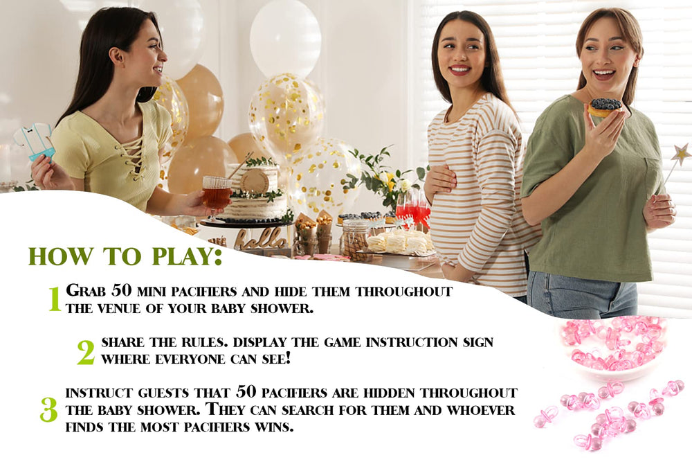 GNATV party setup with pacifiers inspires festive, photo-ready moments