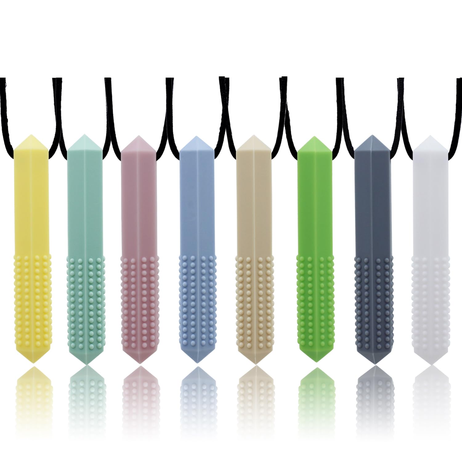 GNAWRISHING chew necklace diamond-1 offers durable silicone for safe sensory chewing.