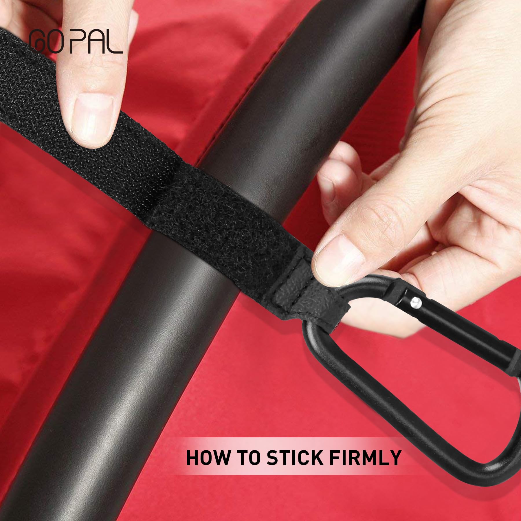 Go Pal stroller hooks hands-free outings simplify quick trips and keep essentials accessible.