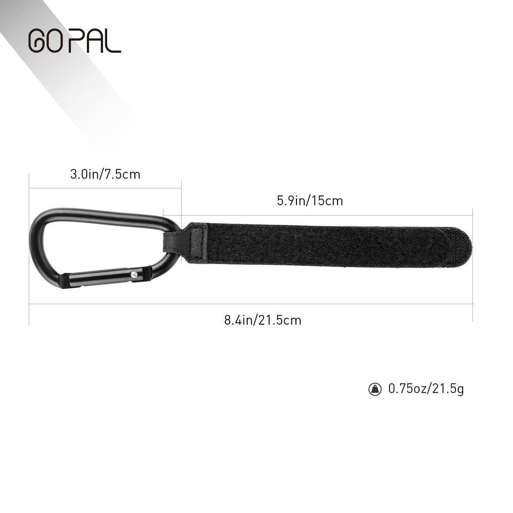 Go Pal stroller hooks instant attachment no tools for quick setup.