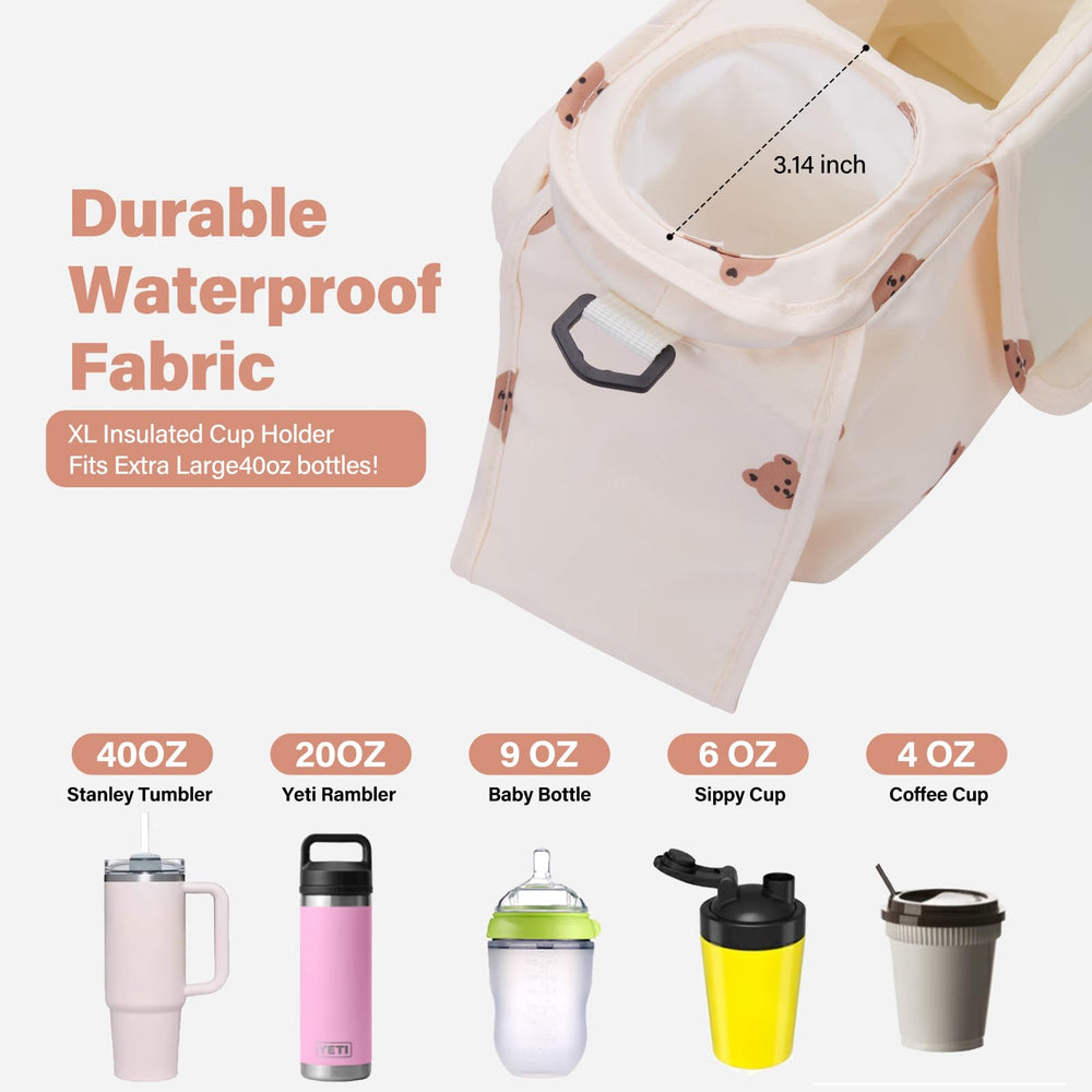 GoBabyMart 3in1 detachable wristlet enables quick errands with shoulder-ready convenience.