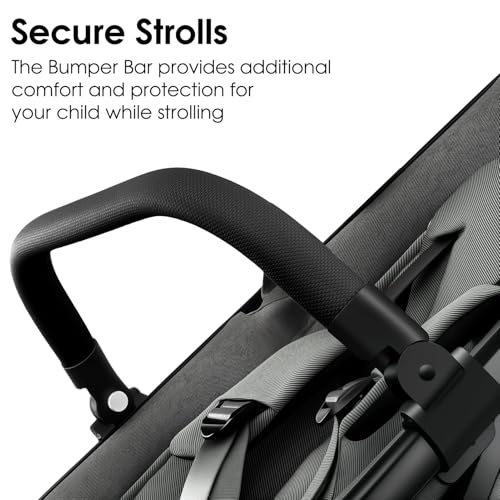GOCKUAP bumper bar with one-hand operation enables easy stroller access.