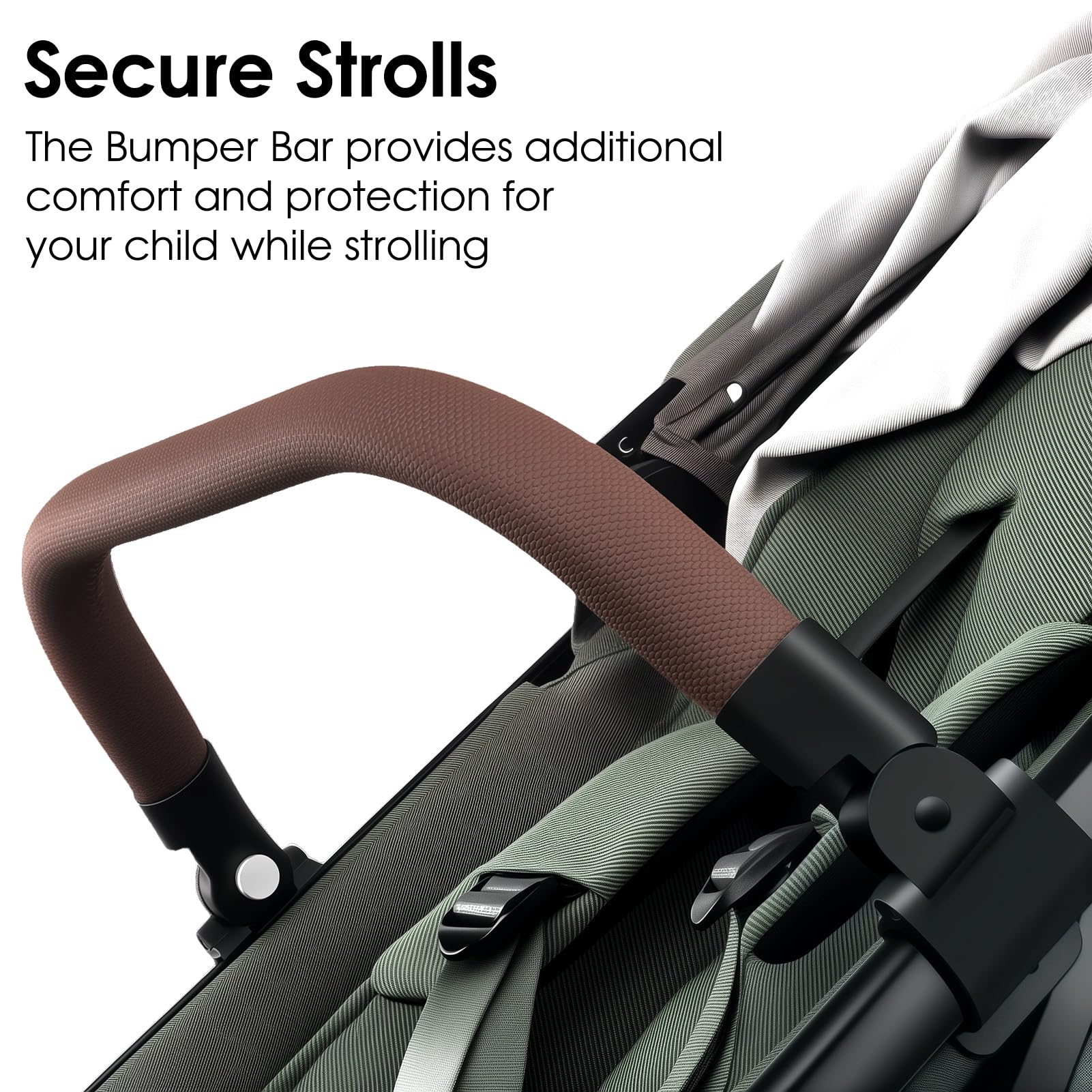 GOCKUAP crossbar design facilitates hanging toys within reach.