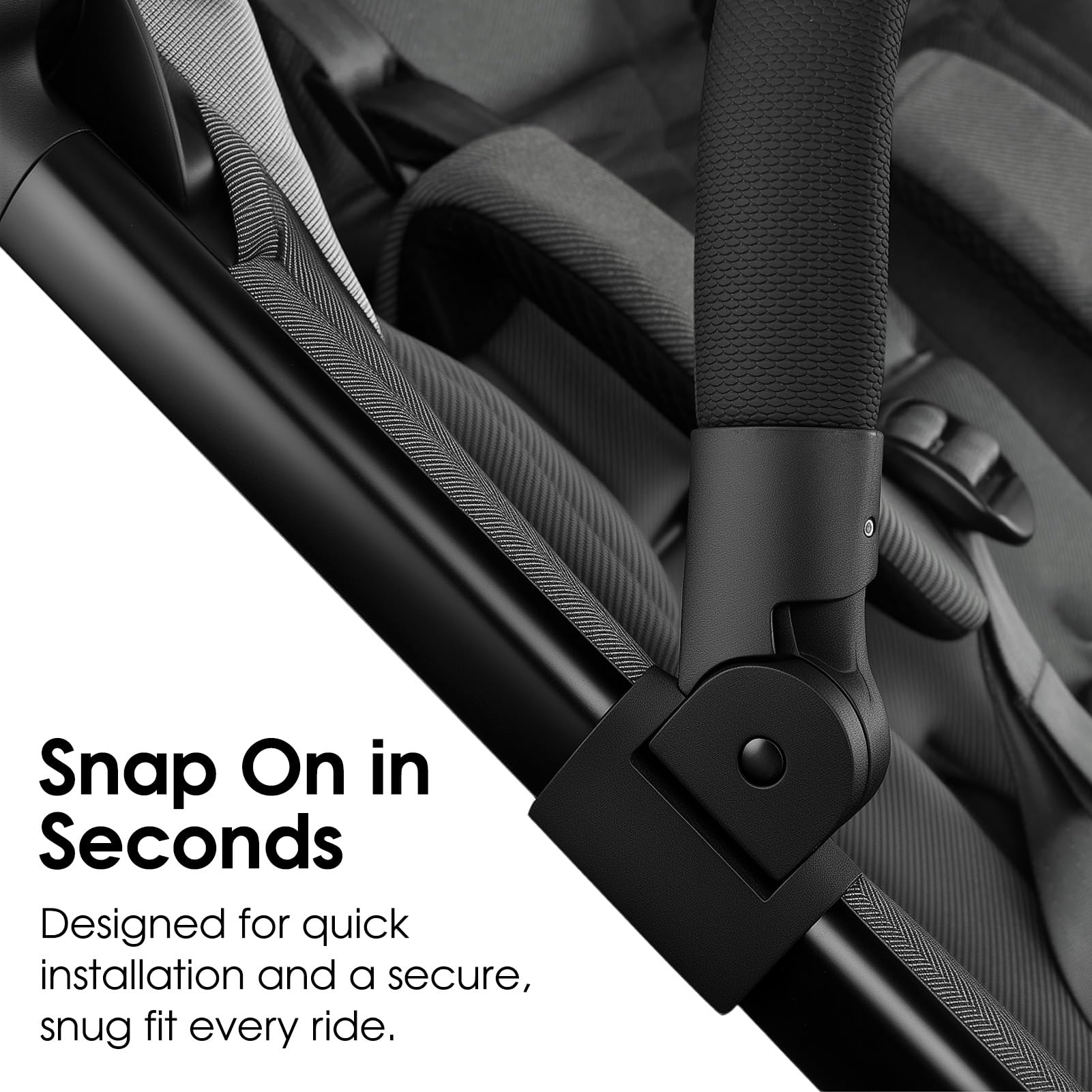 GOCKUAP foldable design folds with the AER+ for compact storage.