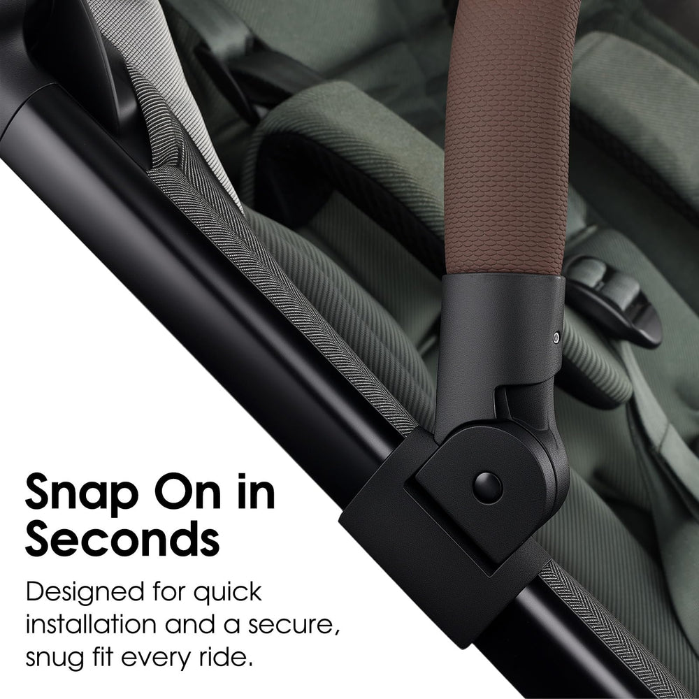 GOCKUAP one-hand operation of bumper bar for easy baby lift on AER+.
