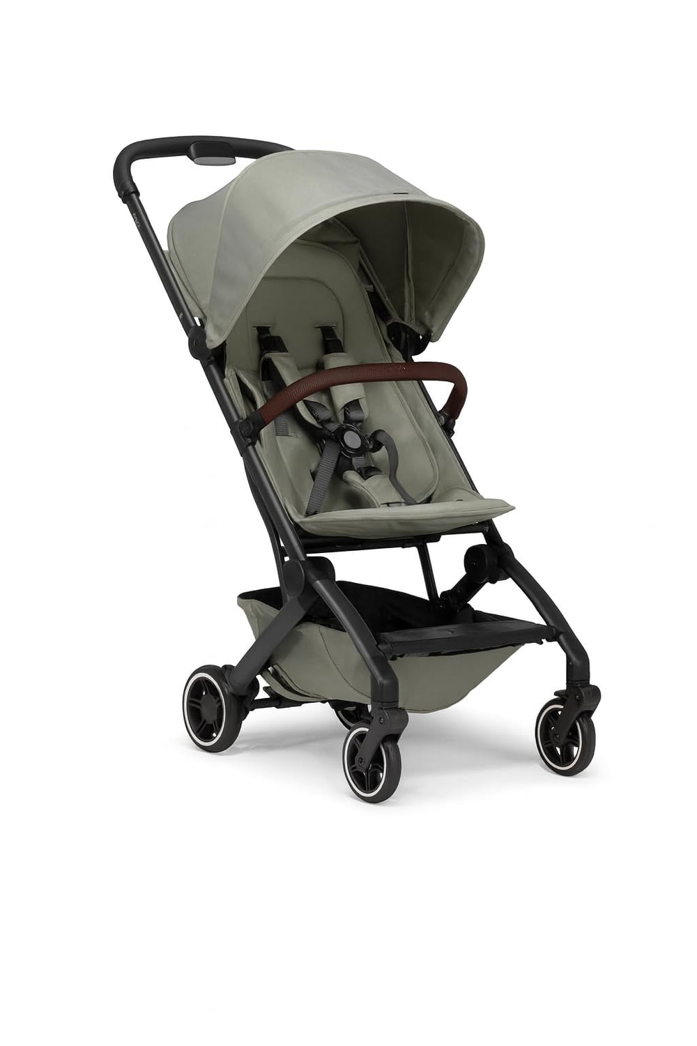 GOCKUAP textured leather finish adds elegant stroller detail.