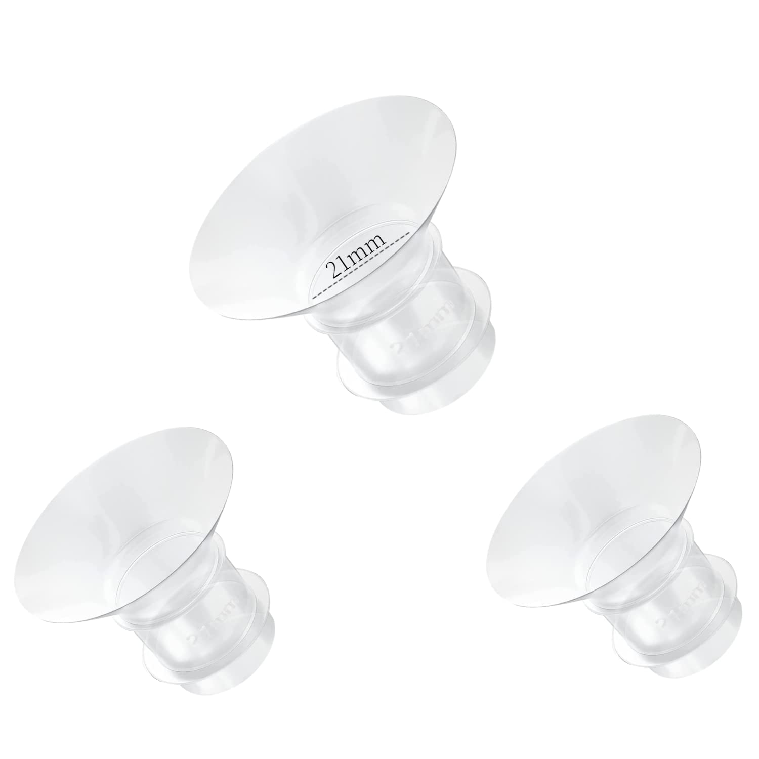 GOCROWEEN 21mm flange insert fits multiple pumps for flexible wearable pumping.