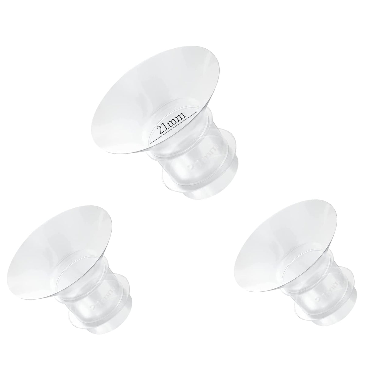 GOCROWEEN 21mm flange insert fits multiple pumps for flexible wearable pumping.
