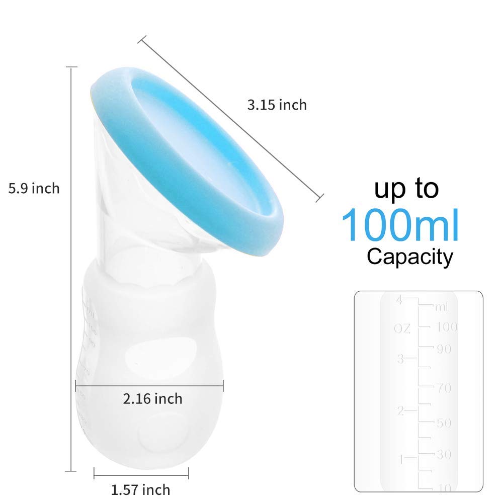 Godehone silicone breast pump protective lid keeps milk clean during storage