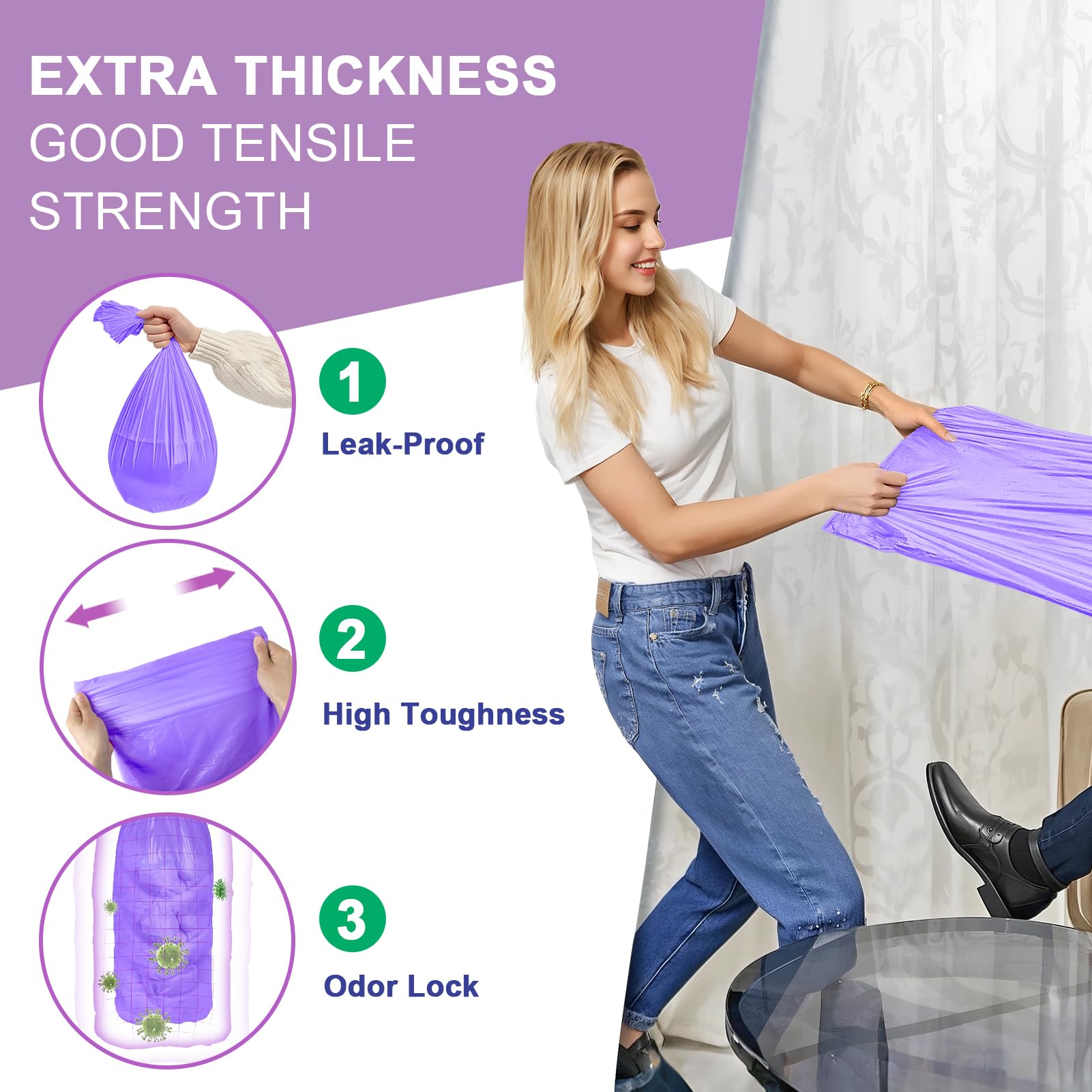Godyoy long-length refills hold up to 1380 diapers.
