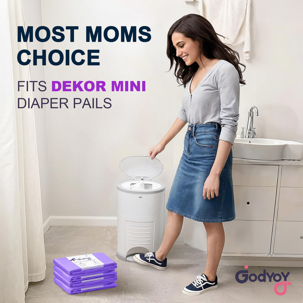 Godyoy 4-pack offers savings and less frequent bag changes.