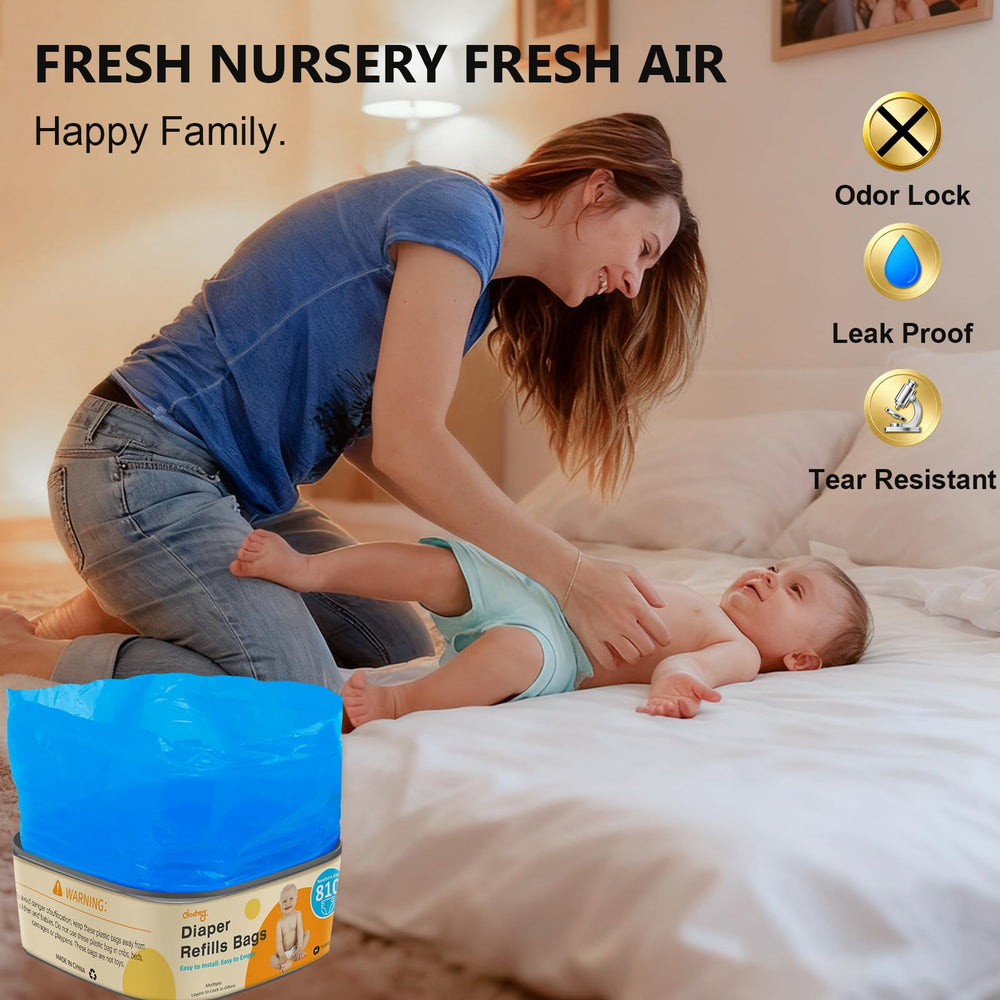 Godyoy durable, tear-resistant film minimizes leaks during heavy use.