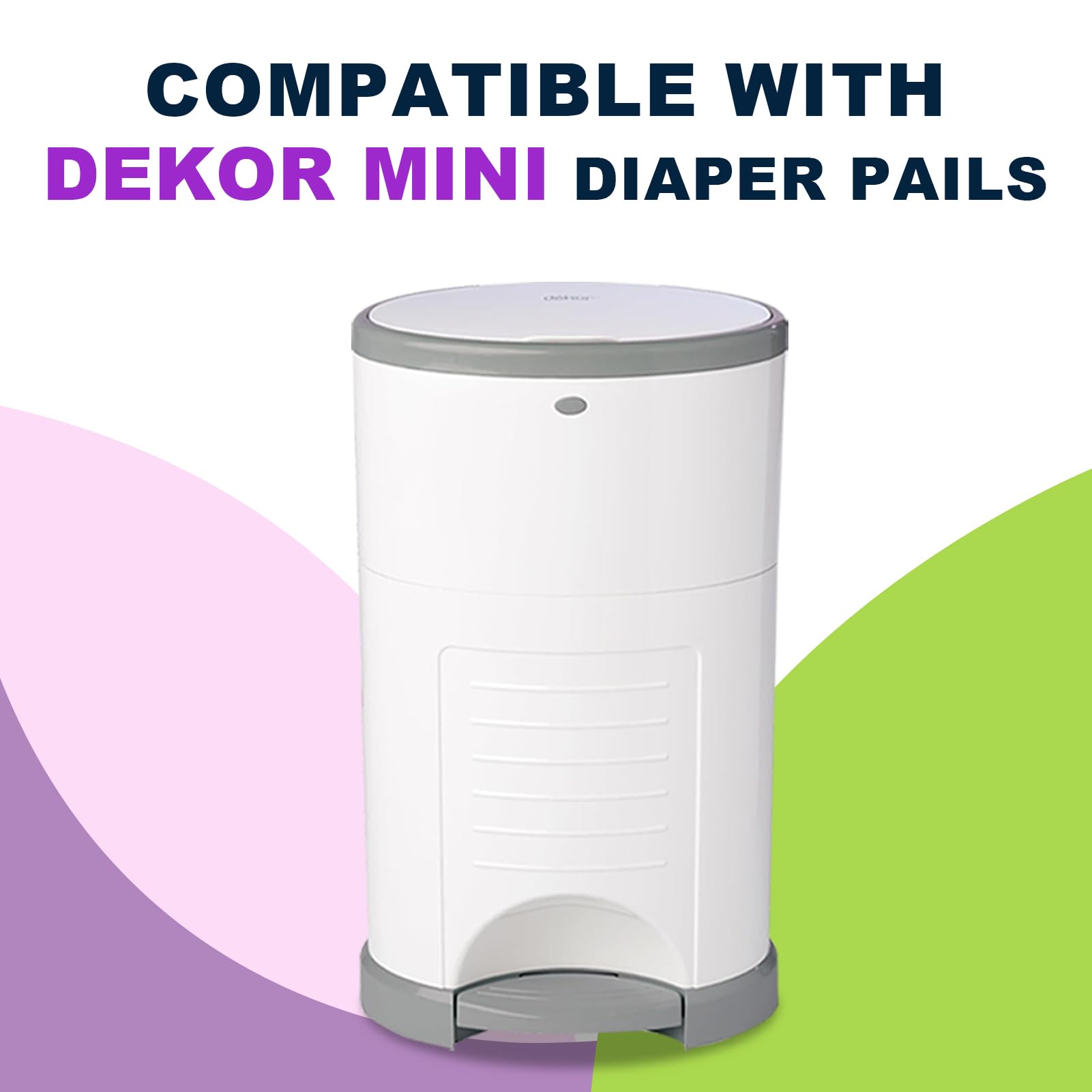 Godyoy recycled-materials construction supports eco-friendly diaper disposal.