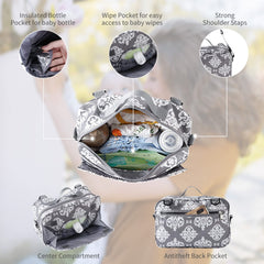 GOGOSO stroller hook system provides non-slip stability on every walk.