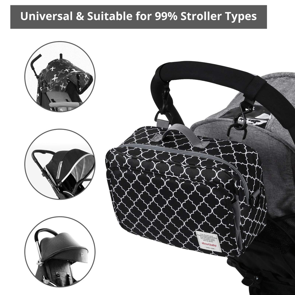 GOGOSO stroller hooks and accessories ready to attach bags securely
