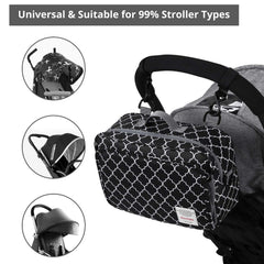 GOGOSO stroller hooks and accessories ready to attach bags securely