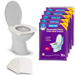 GoHygiene XL travel pack cover shows bulk packaging for on-the-go hygiene
