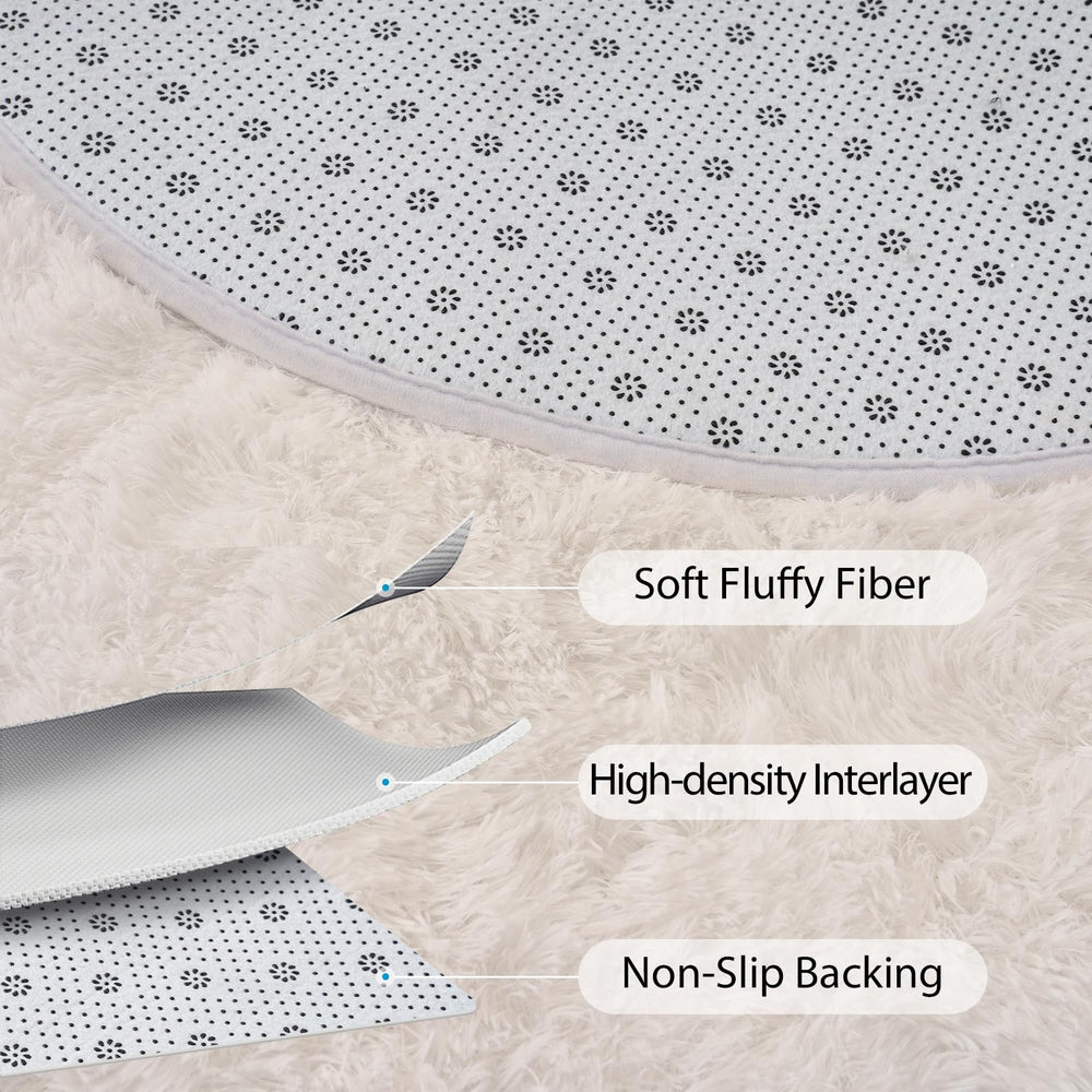 Goideal rug may crease from vacuum bag; resting helps restore shape.