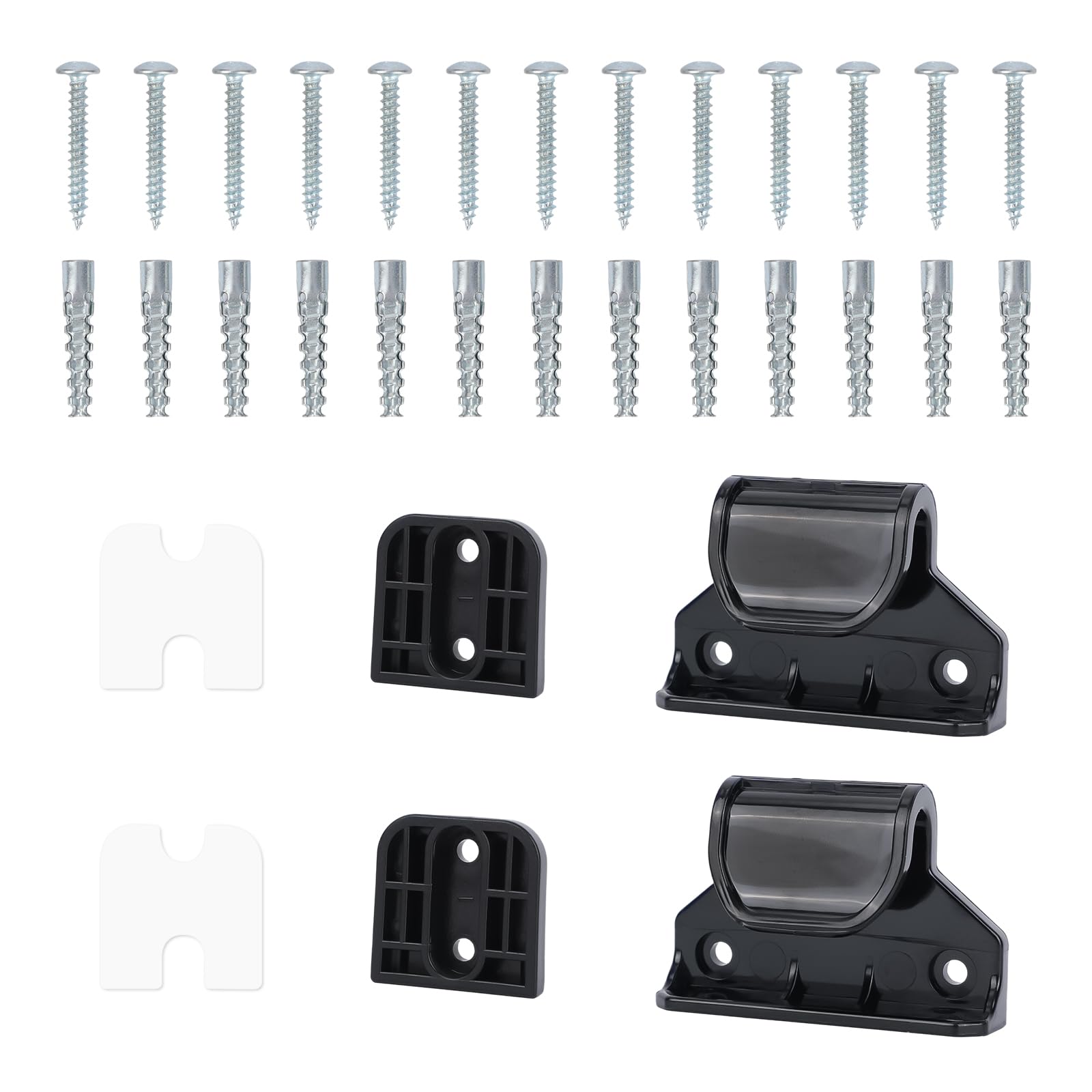 Goktvai black retractable baby gate latch demonstrates quick-release security for routines
