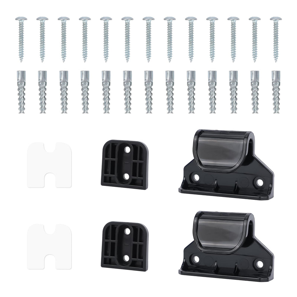Goktvai black retractable baby gate latch demonstrates quick-release security for routines