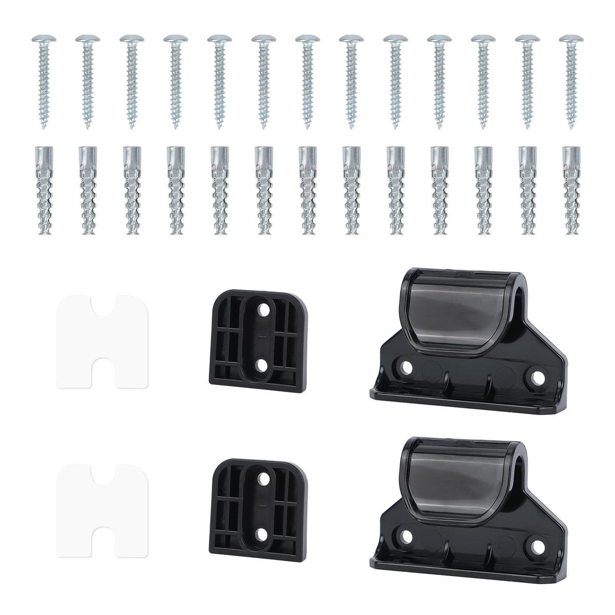 Goktvai black retractable baby gate latch demonstrates quick-release security for routines