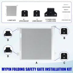 Goktvai screw set ensures reliable installation with spare screws for future adjustments