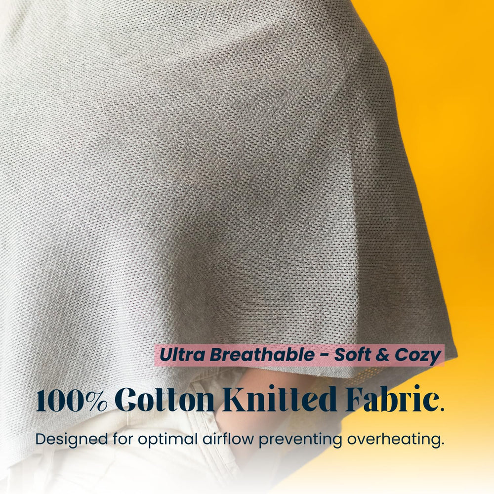 Gold Mamas Ponchy easy-care cotton delivers breathable comfort across seasons.