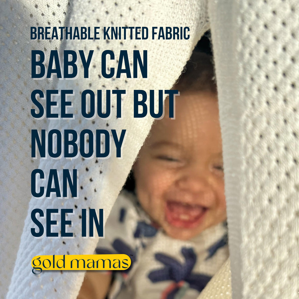 Gold Mamas Ponchy Ebony durable fabric and easy machine washing for everyday reliability.
