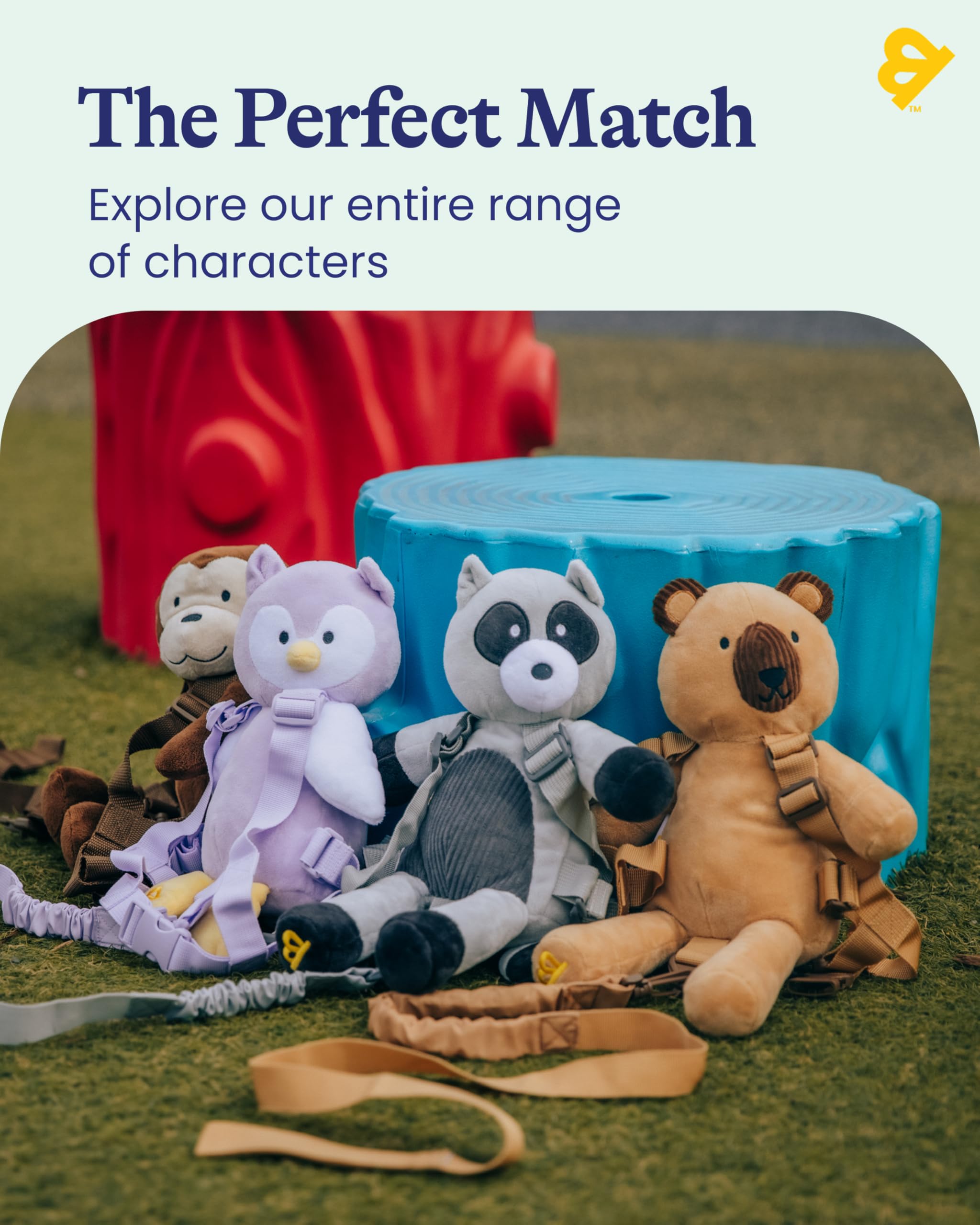 GoldBug Owl harness durable-material design supports everyday adventures.