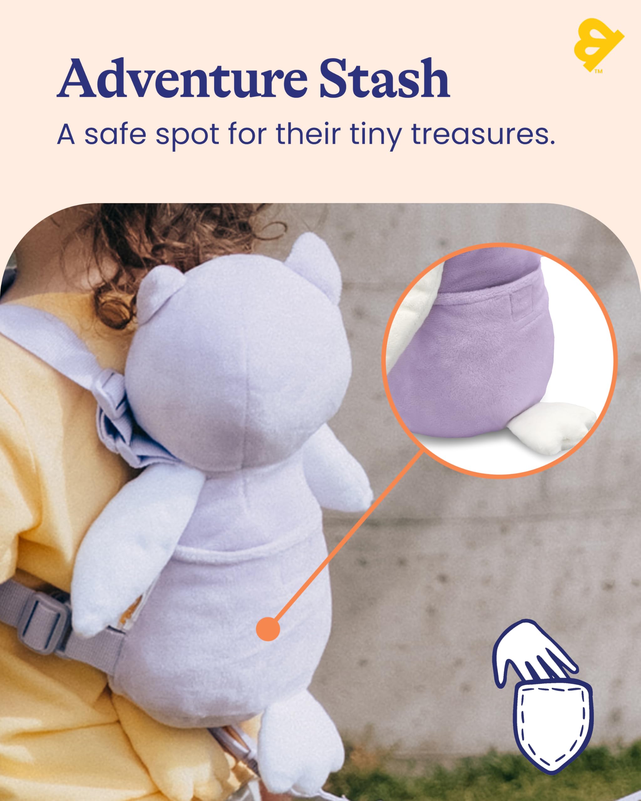 GoldBug Owl harness compact-fold highlights travel-friendly storage.