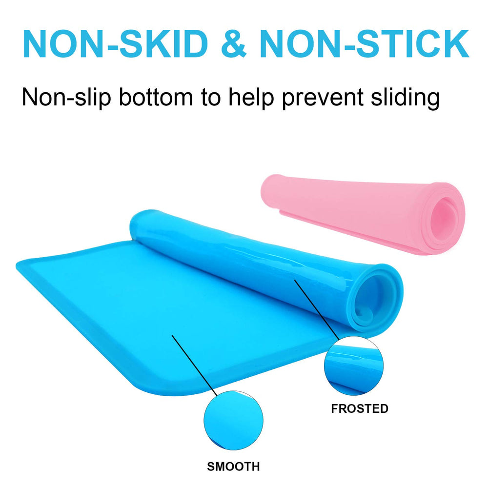 Goldleaf non-slip placemats foldable and portable for dining out