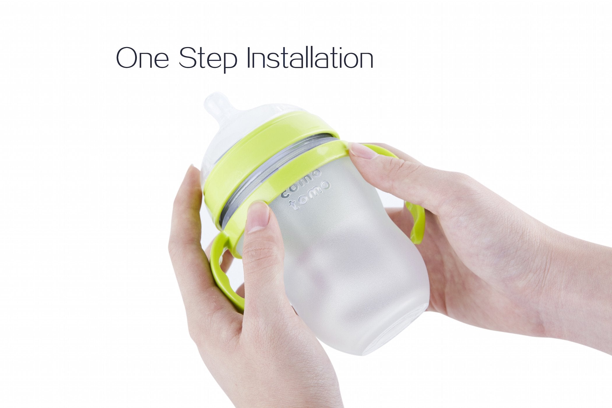 GOLOHO installation guide image showing quick one-step fit