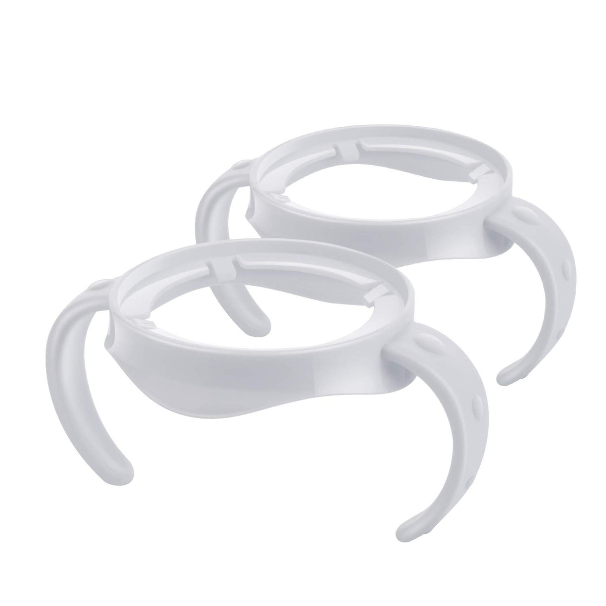 GOLOHO bottle handles on Avent Natural fit side view for better grip and control during feeds