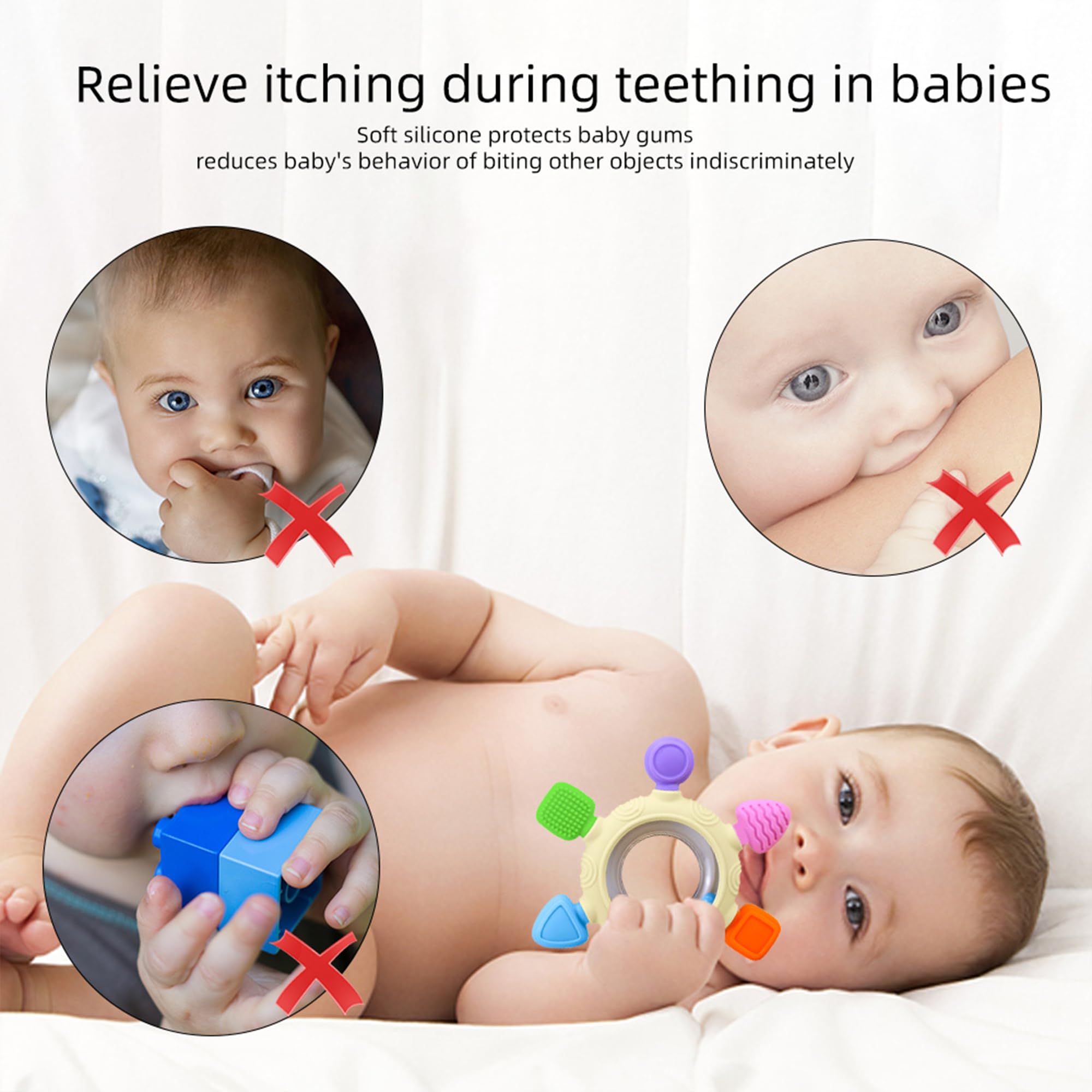 GONGONMINHOA BPA-free materials ensure safe chewing surfaces