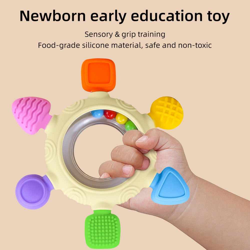 GONGONMINHOA lightweight teether ideal for tiny hands during playtime