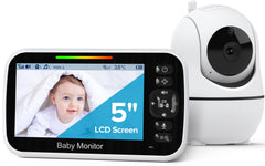 GoodBaby baby monitor screen view offers crystal-clear video for attentive daytime monitoring.