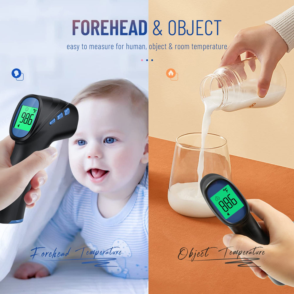 GoodBaby Forehead Thermometer infrared sensor enables fast, accurate readings.