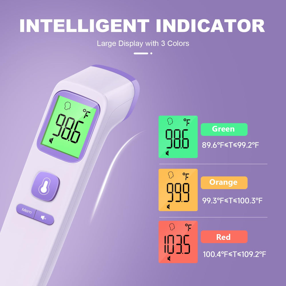 GoodBaby No-Touch Thermometer 1-second-result for rapid readings.