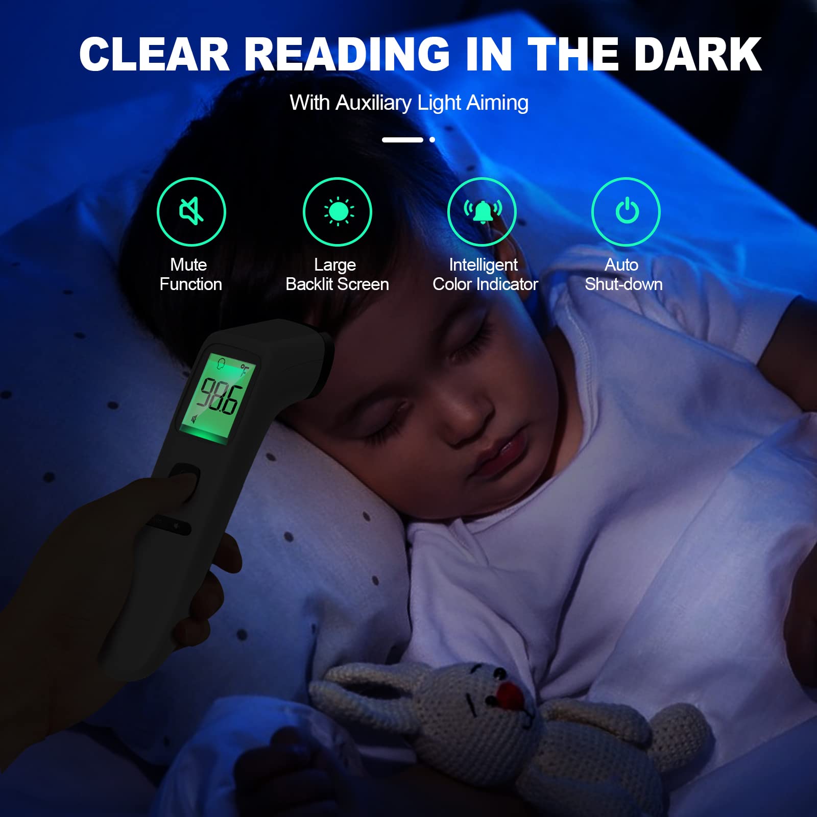 GoodBaby no-touch thermometer delivers 1-second readings for busy mornings