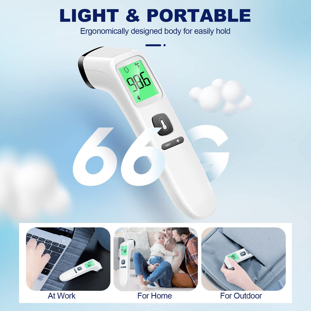 GoodBaby no-touch thermometer 2-in-1 mode for forehead and room temperatures